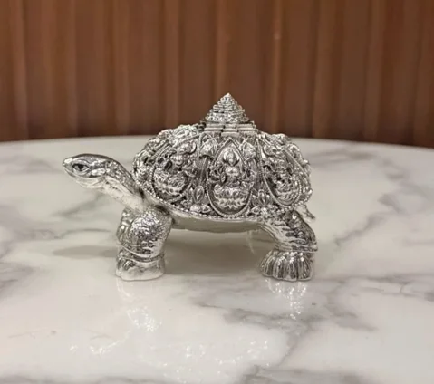 Ashtalakshmi Tortoise Silver Small