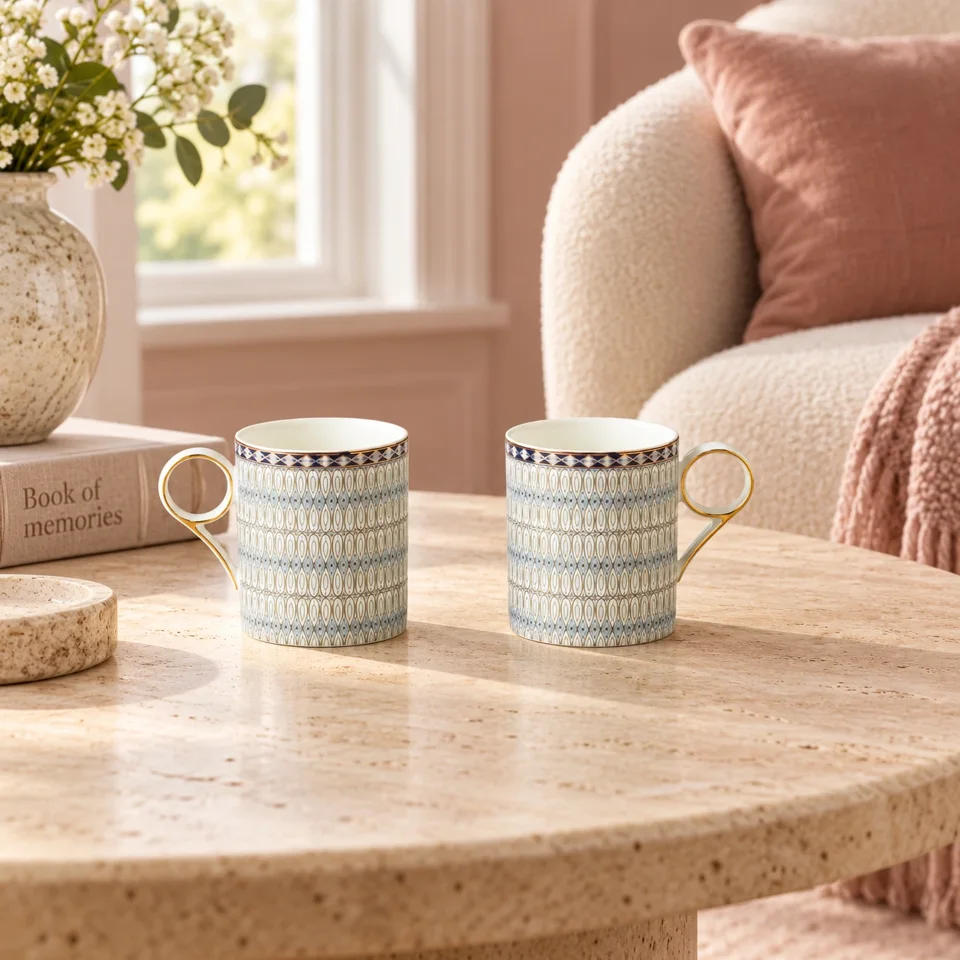 Berry Noir 2pcs Mugs Set