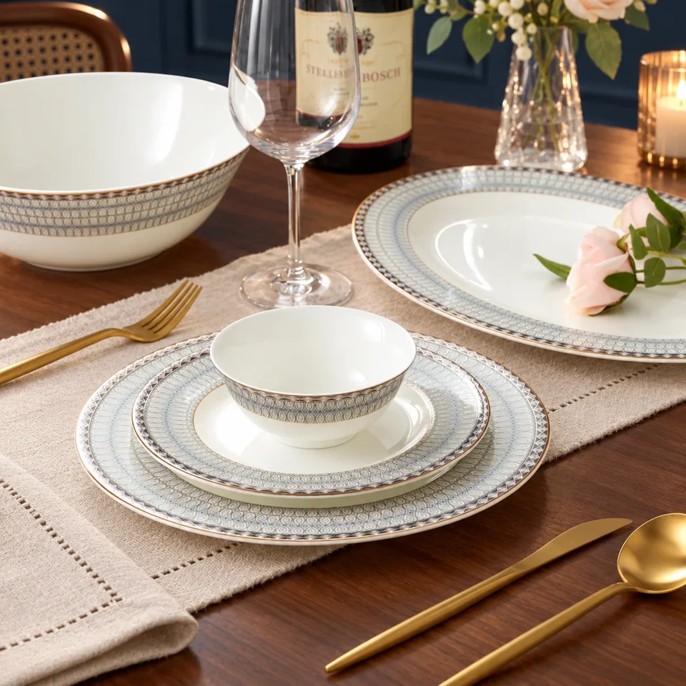 Berry Noir 21pcs Dinner Set