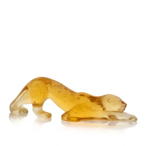 Zeila Panther Figure Small Amber