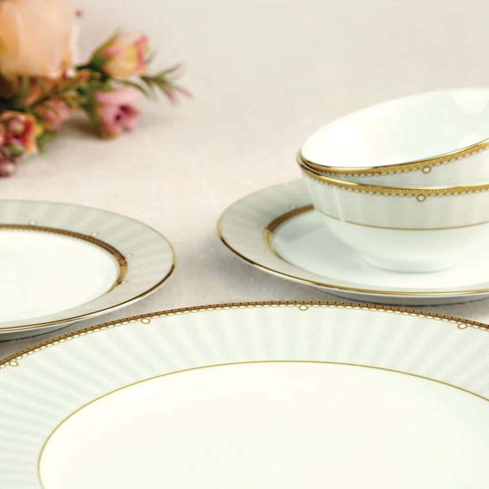 Monarch gold Dinner Set (37 pcs)