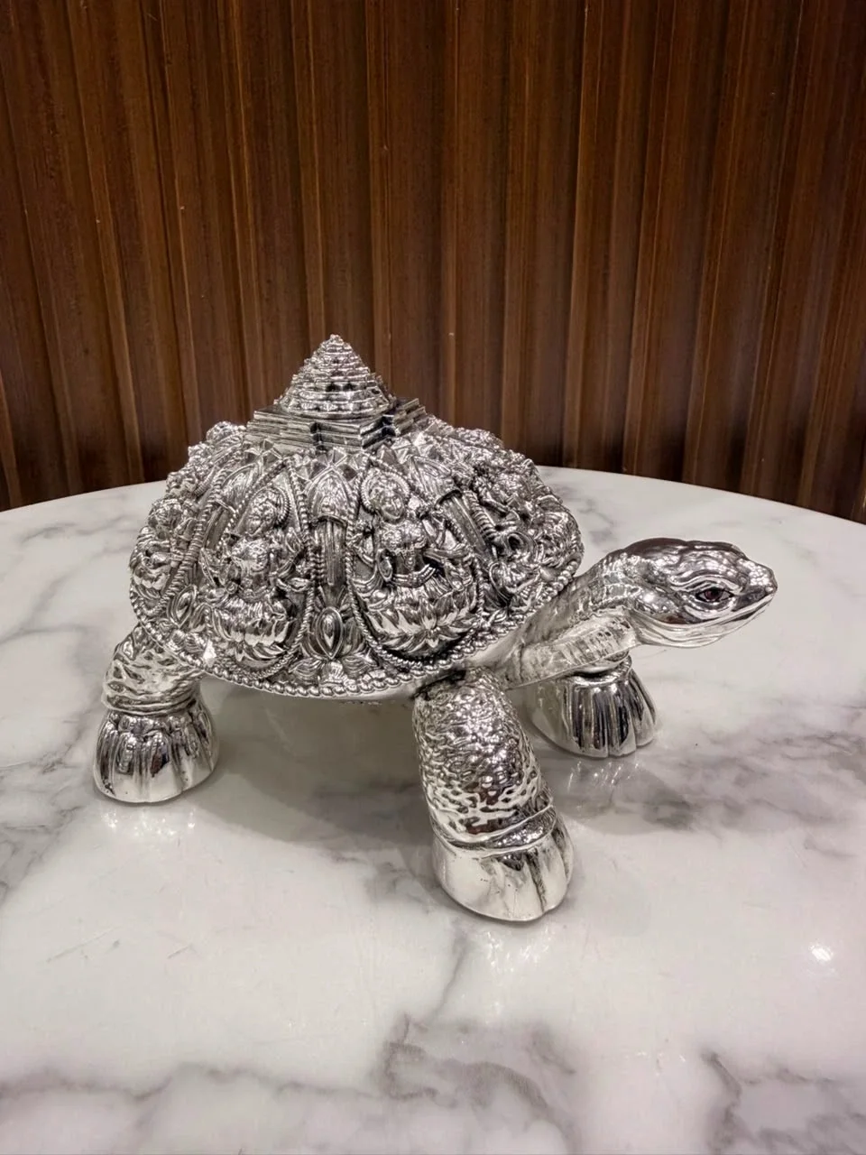 Ashtalakshmi Tortoise Silver Large