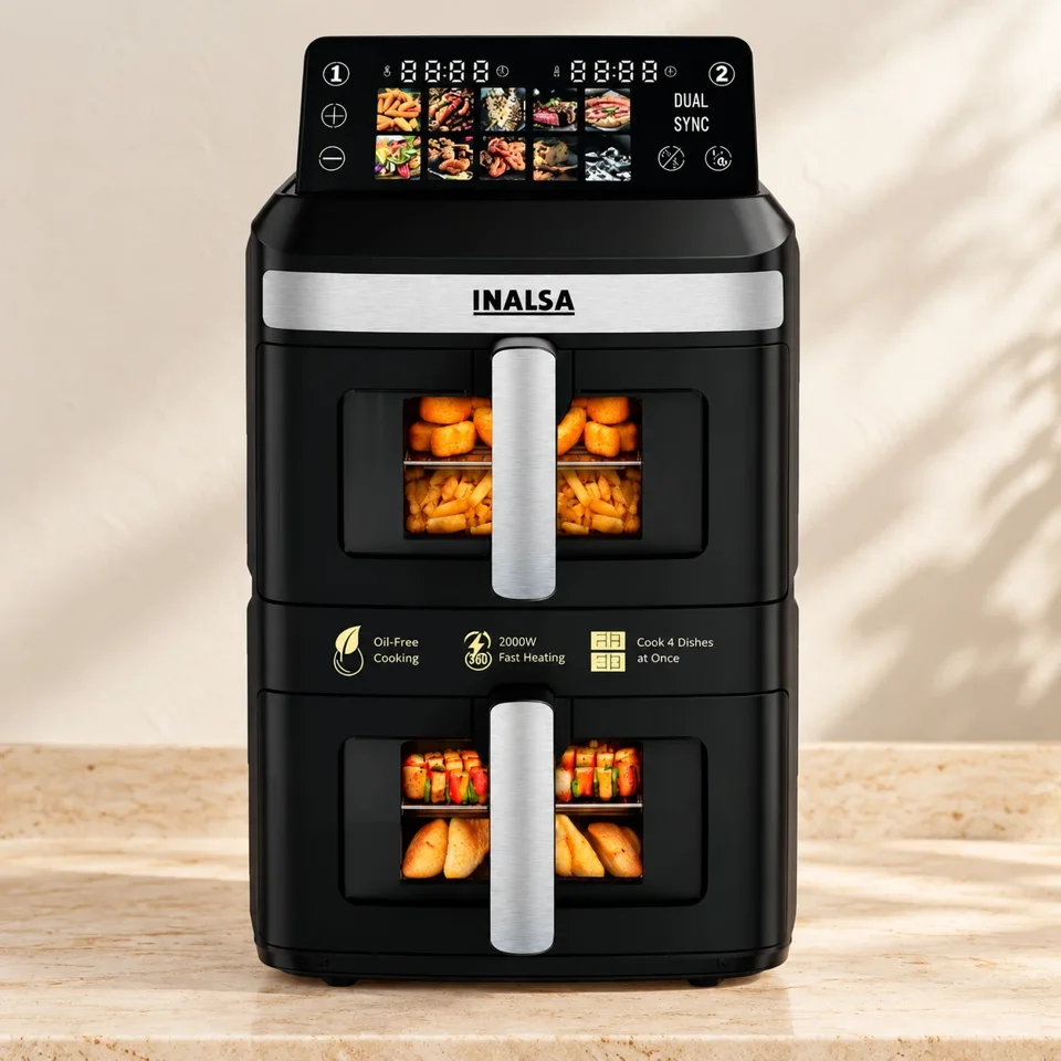 Inalsa Nutri Fry DuoSlim air fryer
