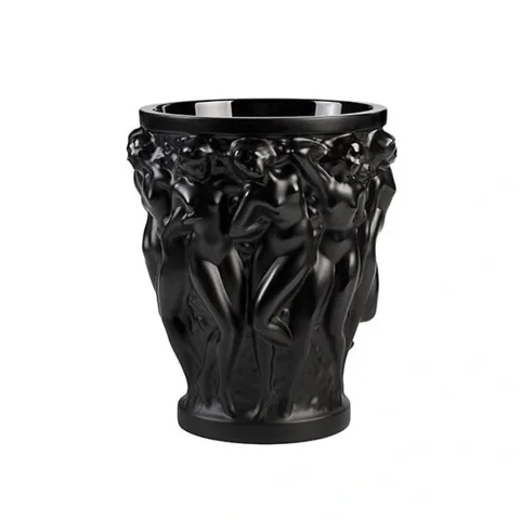 Bacchantes Vase Black