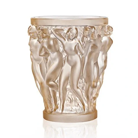 Bacchantes Vase Gold Luster Small