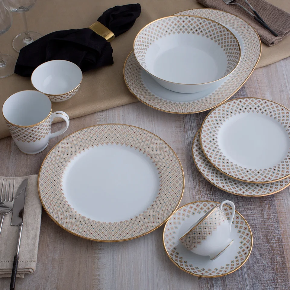 Petite Fleur Dinner Set (37 pcs)