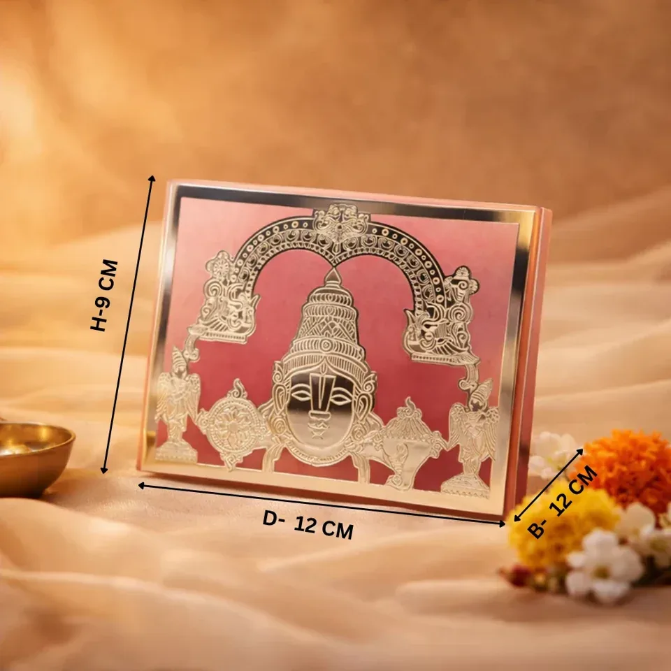Balaji on Pink Marble Frame
