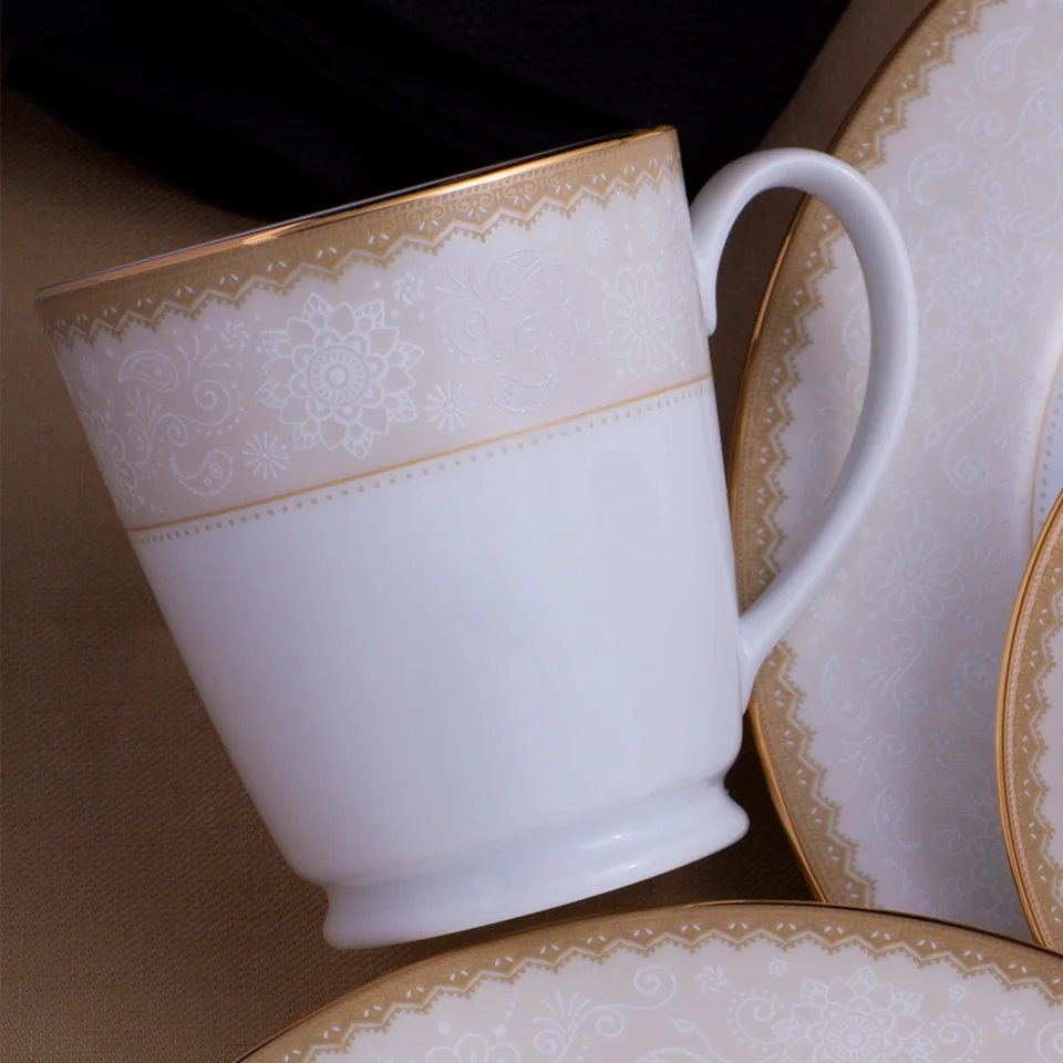 Golden Chintz Dinner Set (21 pcs)