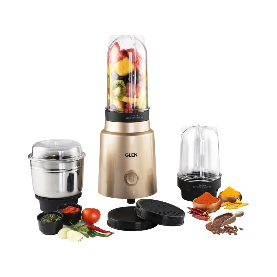 Glen Active Blender · Champagne Gold · 3 Jars