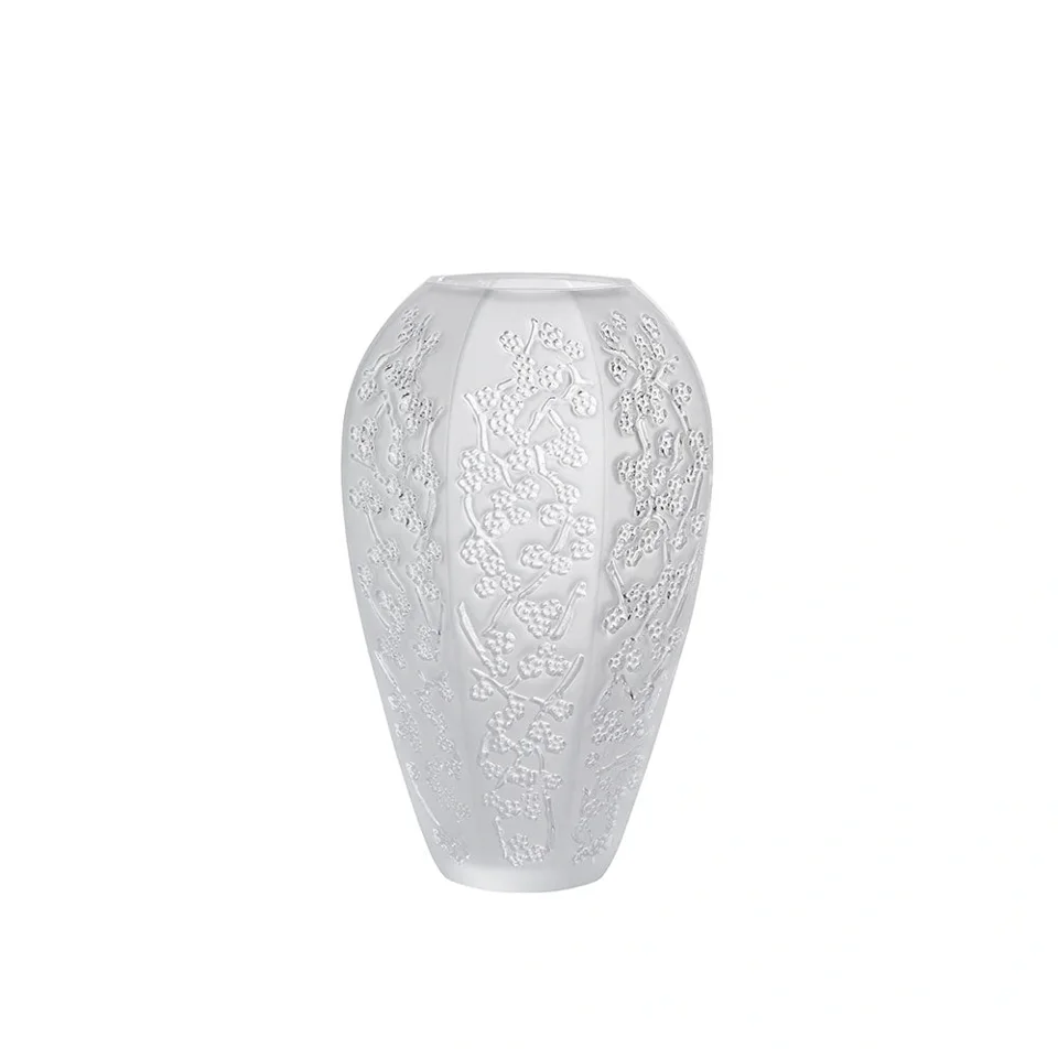Lalique Sakura Large Vase
