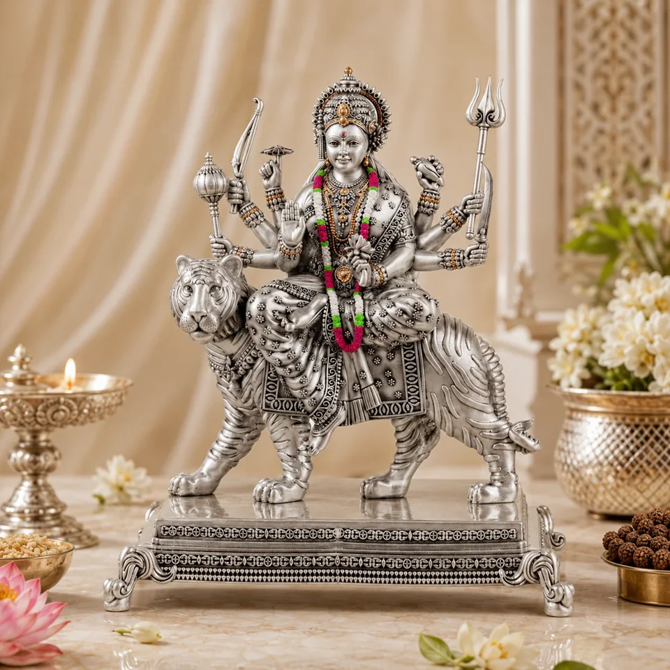 Durga Mata With Base