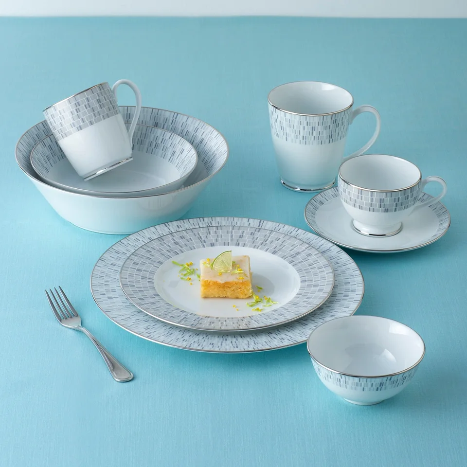 Ville De Platine Dinner Set (37 pcs)