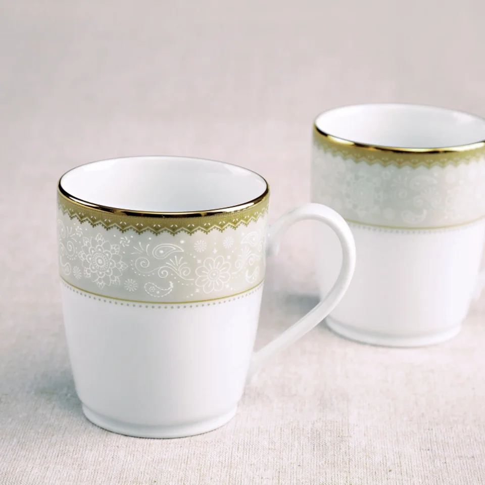 Golden Chintz Coffee mug set (6 pcs)