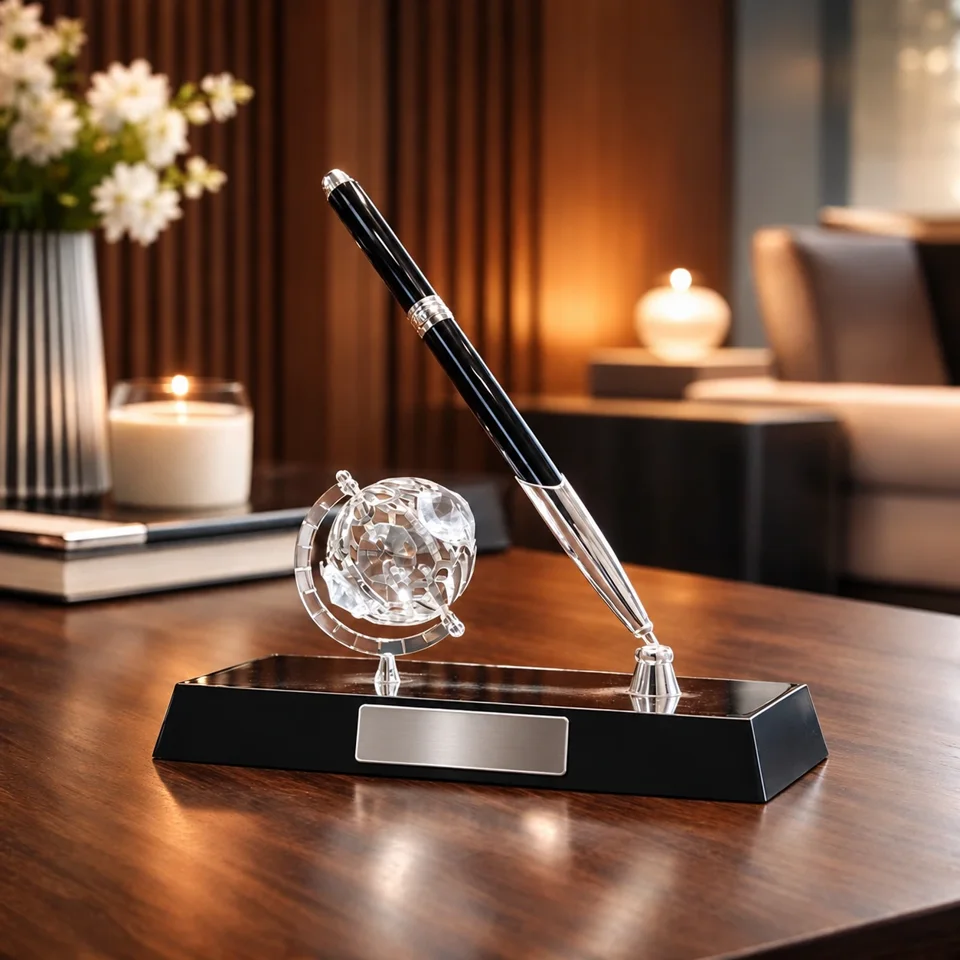 Globe Pen Stand