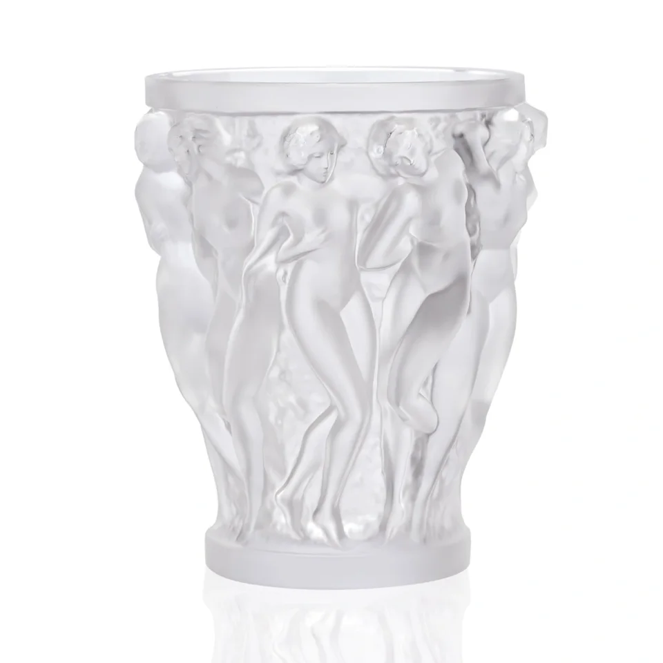 Bacchantes Clear Vase Small