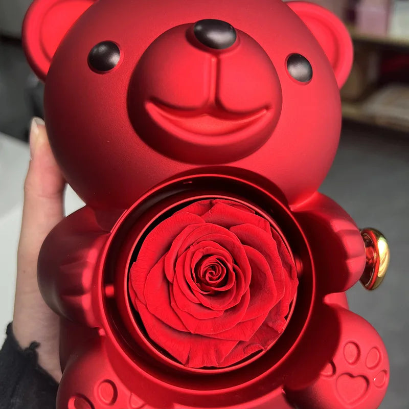 Forever Rose Bear